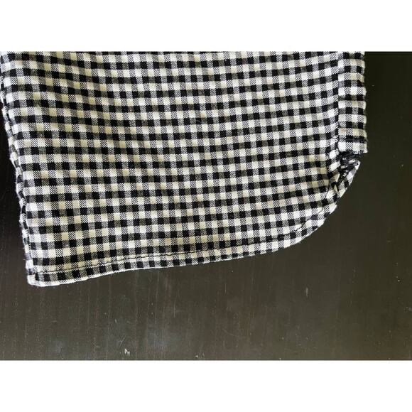 Attyre New York Seersucker Black and White Checkered Pants Sz8 - Picture 7 of 16